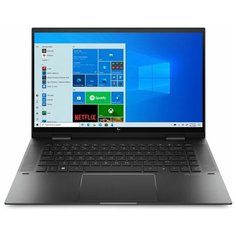 Ноутбук 15.6" IPS FHD Touch HP Envy x360 15- eu0033ur black (AMD Ryzen 5 5500U/16Gb/512Gb SSD/VGA int/W10) (4E1R1EA)