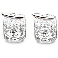 Набор банок, Банка Лав паста плано, Luminarc, 2 штуки, 500мл