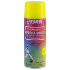 Краска ABRO Masters флуоресцентная, № 101 жёлтый, 473 мл