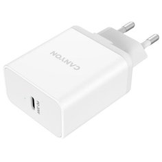 Зарядное устройство Canyon CNE-CHA20W 3 А USB-C белый