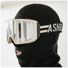 Горнолыжная маска ASHBURY Arrow Stripes (Silver Mirror Lens/Yellow Spare) 2022