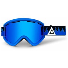 Горнолыжная маска ASHBURY Team Jibgurl (Blue Mirror Lens/Yellow Spare) 2022