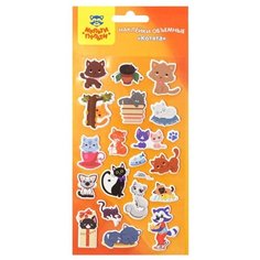 Наклейки объемные Мульти-Пульти "Котята", 300819