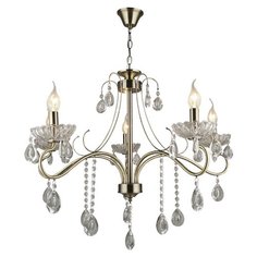 Интерьерная подвесная люстра в классическом стиле на 5 ламп с площадью освещения до 20 кв.м. 66645.01.05.05 66645.01.05.05 Семь огней