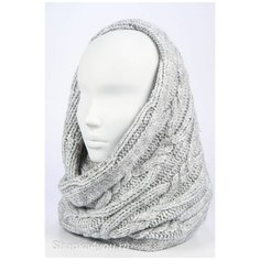 В 2 оборота Ferz цвет Серый светлый размер Универсальный