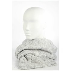 Шарф классический трикотажный Ferz цвет Серый светлый размер Универсальный