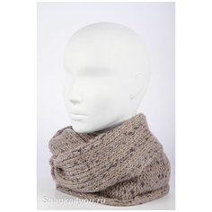 Снуд в 2 оборота Ferz цвет Бежевый тёмный размер Универсальный FER00200083003