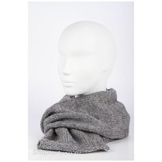 Шарф классический трикотажный Ferz цвет Серый размер Универсальный FER00200082987
