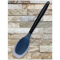Ложка кулинарная, силиконовая, 31 см, черный Casalinghi