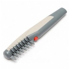 Электро расческа, щетка для вычесывания колтунов и подшерстка у животных, серый Casalinga