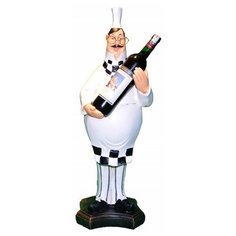 Статуэтка напольная "Повар" держатель для бутылок Royal Pewter
