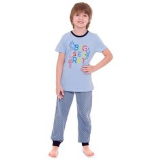 Пижама N.O.A. размер 104 (30), голубой NOA