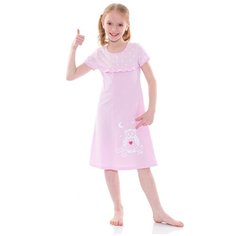 Сорочка N.O.A. размер 122, розовый NOA