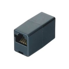 Адаптер Hama H-44890 черный RJ-45 (f)- RJ-45 (f)