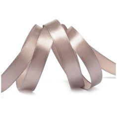 Лента атласная 1/2 (12мм) цв.3169 серый IDEAL уп.27,4 м