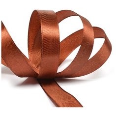 Лента атласная 1/2 (12мм) цв.4868 медный IDEAL уп.27,4 м