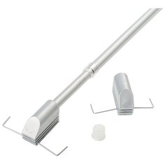 Карниз-кафе OLEXDECO «Спринг» 55-85 см. Сатин