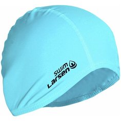 Шапочка для плавания Larsen 3059, 339702, бирюзовый