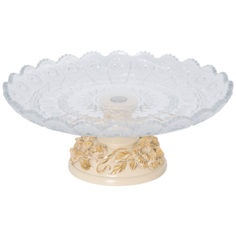 Фруктовница-конфетница Лето-4 Айвори Bogacho