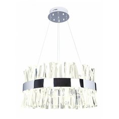 Подвесная люстра хрустальная светодиодная с пультом и управлением смартфоном регулировка цветовой температуры и яркости ночной режим и таймер INNOVATION STYLE 83048 Natali Kovaltseva