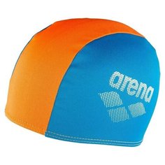 Шапочка для плавания детская ARENA Polyester II Jr , арт.002468730, голубо- оранжевый, полиэстер, 3 пан.