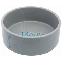 Миска керамическая BE NORDIC, 0.8 л/ф 16 см, серый Trixie