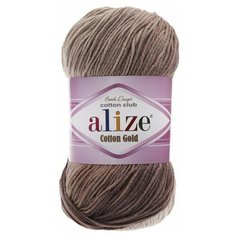 Пряжа Alize Cotton gold batik, 55 % хлопок, 45 % акрил, 100 г, 330 м, 5 шт., 1815