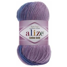 Пряжа Alize Cotton gold batik, 55 % хлопок, 45 % акрил, 100 г, 330 м, 5 шт., 4531