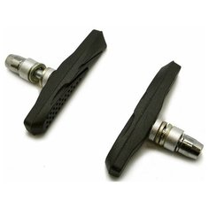 Колодки тормозные на велосипед Zeit z-640 для v-brake, резьбовые, 72 мм, чёрные, совместимость: shimano xtr/xt, блистер