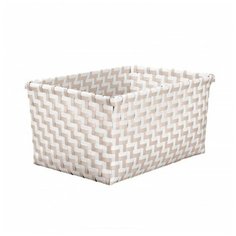 Корзина для хранения Kleine Wolke Box Double Nature 33x17x23см, цвет бежевый