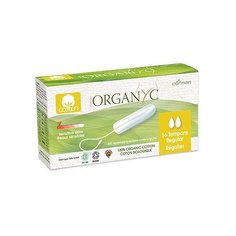 Тампоны Регулар, без аппликатора Organyc 16 шт