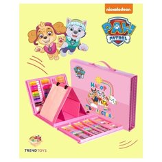 Набор для творчества 208 предметов/ Подарочный набор/ Набор художника/ Paw Patrol/ Щенячий патруль Spin Master