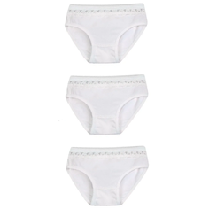Трусики BAYKAR 3 шт размер 98/104, белый