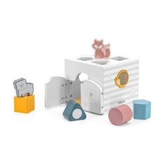 Viga Toys Деревянный сортер с погремушками PolarB Домик для зверят в коробке 44052 Vigatoys