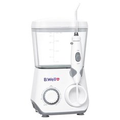 Ирригатор для полости рта модель WI-933 с принадлежностями стационарный, с аккумулятором, 8 насадок B.Well