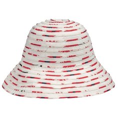 Панама BETMAR арт. B1915H REVERSIBLE ROLL UP (белый / красный), размер UNI