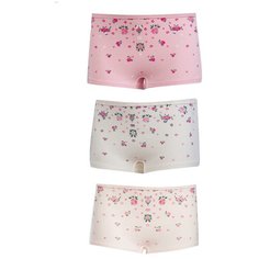 Трусики BAYKAR 3 шт размер 122/128, желтый/розовый/коралловый