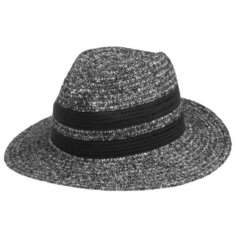 Шляпа BETMAR арт. B1967H FRANCINE (черный / белый), размер UNI