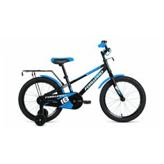 Велосипед FORWARD METEOR 18 (18" 1 ск 2020-2021, черный/синий