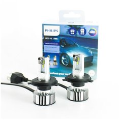 Лампы H4 PHILIPS Ultinon Essential LED 6500K комплект 2 шт