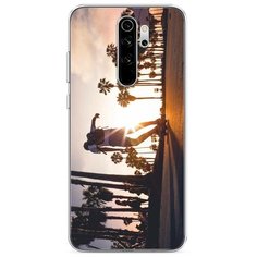 Силиконовый чехол "Хобби скейт 2" на Xiaomi Redmi Note 8 Pro / Сяоми Редми Нот 8 Про Case Place
