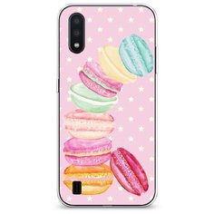 Силиконовый чехол "Пирамидка макарони" на Samsung Galaxy A01 / Самсунг Гэлакси А01 Case Place