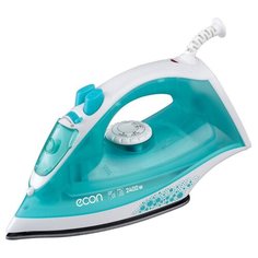Утюг ECON ECO-BI2401 бирюзовый/белый