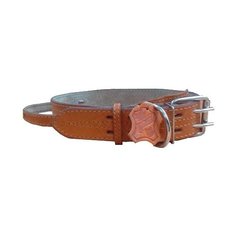 Ошейник Зоомастер 554560, обхват шеи 60 см рыжий