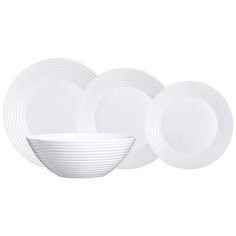 Столовый сервиз Luminarc Harena, 6 персон, 19 предм., white