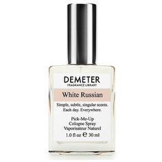 Одеколон Demeter Fragrance Library White Russian, 30 мл