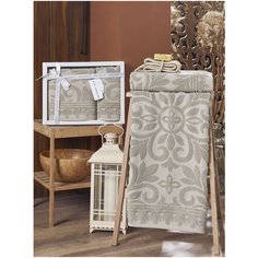 Комп. Пол. PHILIPPUS махр. жакард в короб. (50x90/70х140) 2 шт.E918 EDNA