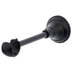 Кронштейн для карнизов OLEXDECO «Открытый Элегия I» для трубы диаметром 19 мм, 1 шт. Чёрный матовый