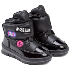 Ботинки Jog Dog размер 33, черный балтико