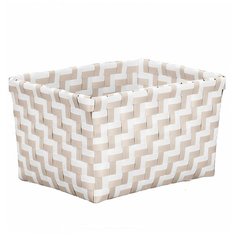 Корзина для хранения Kleine Wolke Box Double Nature 20х12х16,5см, цвет бежевый